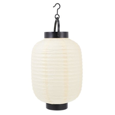 Japansk stil foldbar lanterne med lysdesign, velegnet til dekoration af hjem og restauranter (15X15X29CM, gul)