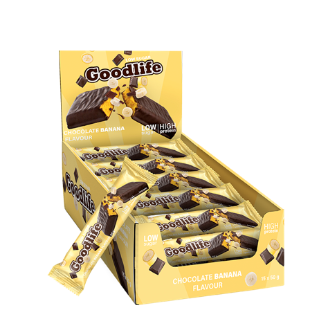 Goodlife 15 x Low Sugar Proteinbar 50 g