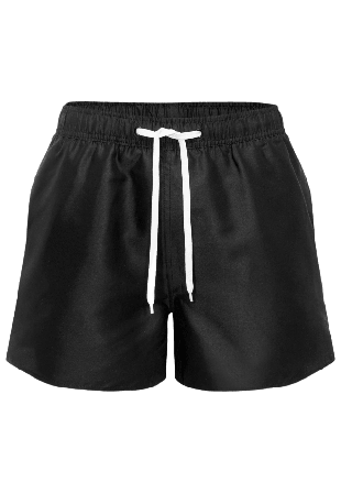Resteröds Badshorts Original" - Polyester Marinblå Badkläder Herr Svart S