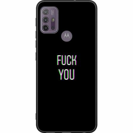 Motorola Moto G30 Svart Skal Fuck You *