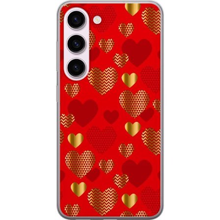 Yhteensopiva Puhelinkuori Samsung Samsung Galaxy S23 GoldenHearts