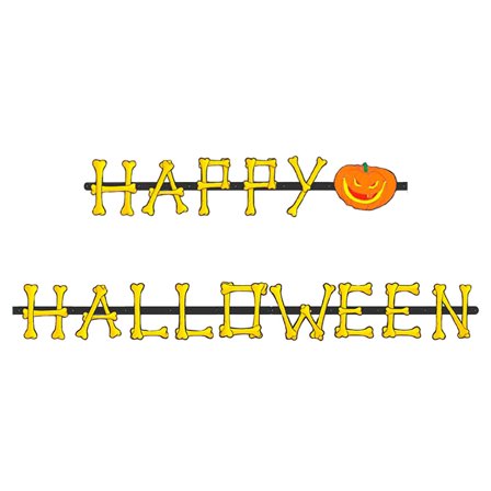 Happy Halloween Girlang Pumpa