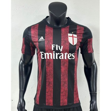 15-16 A.C. Milan Hemma Fotbollsuniform T-shirt S-2XL
