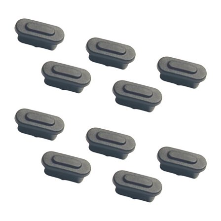 5/10 stk. USB-opladningsportbeskytter Type-C støvpropper Universelle støvhætter