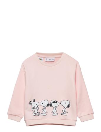 Sfunb Sweatshirt Trøje Lyserød Mango