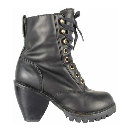 Marc Jacobs Pre-owned Pre-owned Fur-lined Støvler Sort, Dame, Størrelse: 36 EU