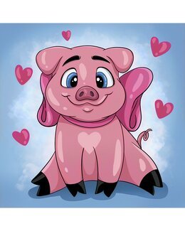 Diamond painting Kärleksförklaring