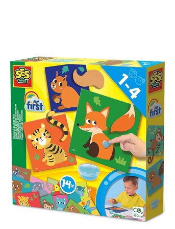 SES Creative | My First - Sticking Animal Tails | ONE SIZE