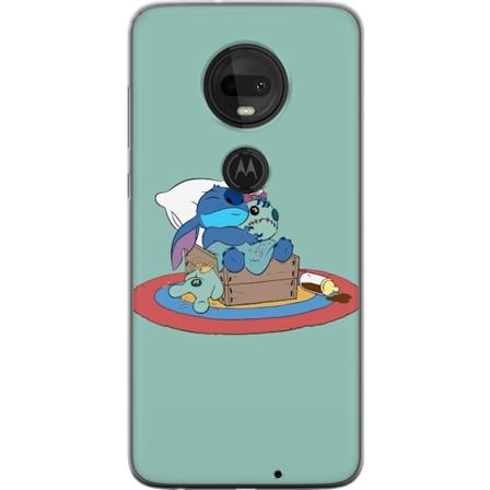 Motorola Moto G7 L pin kyv kuori Stitch nukkui hyvin
