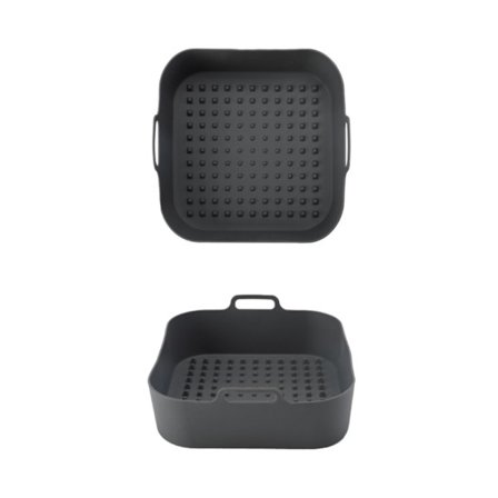 Nordisk kvalitets silikoneform til airfryer 20x20x6 cm