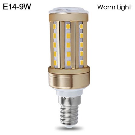 LED-pære Ingen flimmer E14-9WWARM LYS VARMT LYS