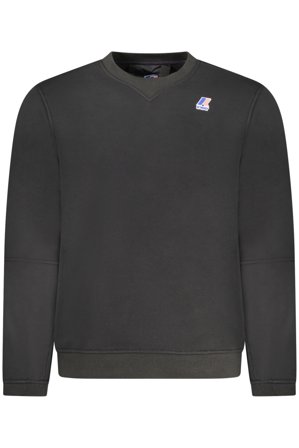 K-way Felpa Senza Zip Uomo Nero