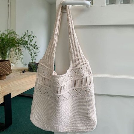 Kvinder Skuldertasker Hæklet Taske APRIKOS