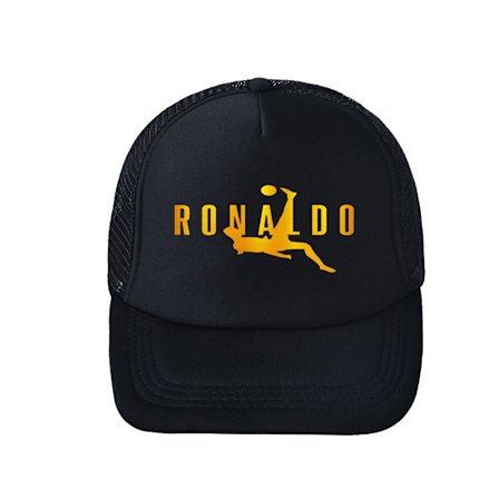 Cristiano Ronaldo keps Justerbar solskydd Trucker keps Sommar kepsar