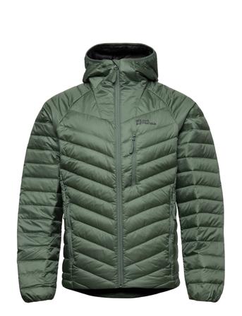 Passamani Down Hoody M Fôret Jakke Grønn Jack Wolfskin*Betinget Tilbud