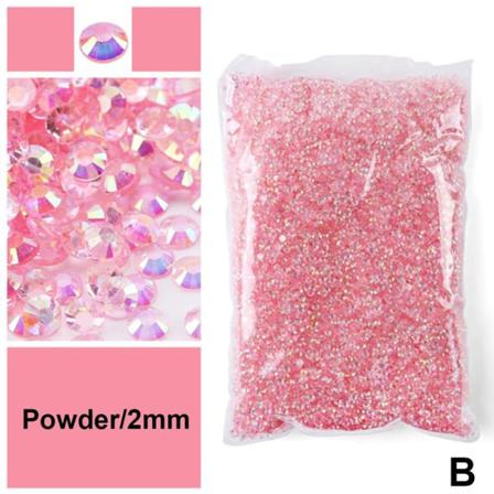 Small Bulk Resin Rhinestones Crystal Flatback Nail Jelly Rhinest