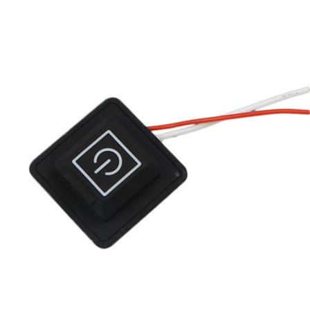 Silikon Trykknapp Bryter Vanntett Temperaturkontroll Bryter Oppvarmet Vest Bukser Hansker DIY Temperaturkontroller