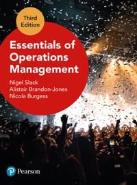 Essentials of operations management, ISBN: 9781292449265
