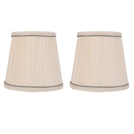 Minimalistisk Soveværelse Skygge Stoff-Håndverk Henge Lampekule (Beige)