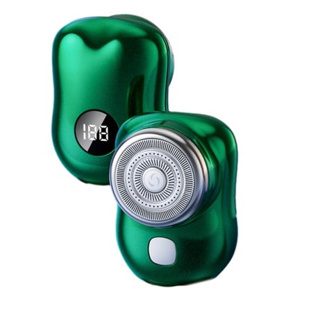 Mini elektrisk barbermaskine til mænd, lomme USB genopladelig bærbar trådløs trimmer ansigtsskæg barbermaskiner hårtrimmer barbermaskine