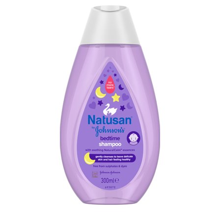 Natusan by Johnson's Bedtime Shampoo, 300 ml