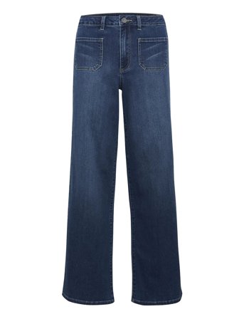 Kakarla Hw Wide Jeans Bottoms Jeans Wide Blue Kaffe