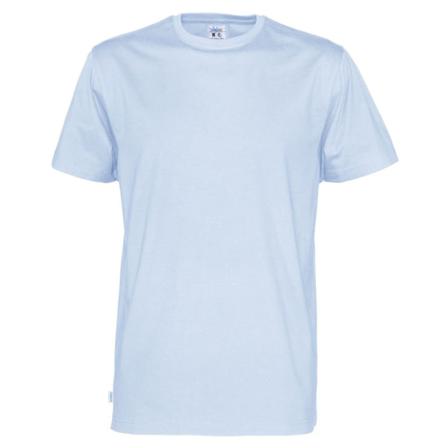 Cottover Herr Modern T-shirt M Himmelsblå