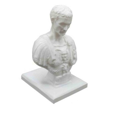 Julius Caesar Penneholder til skrivebordsdekoration, en charmerende samlerobjekt for kunstentusiaster