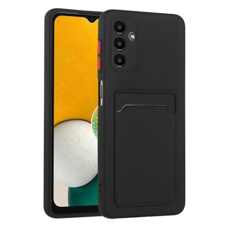 Samsung Galaxy A14 cover mobilcover kortholder slot BLACK