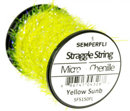 Semperfli Straggle String UV Micro Chenille - Yellow Sunburst