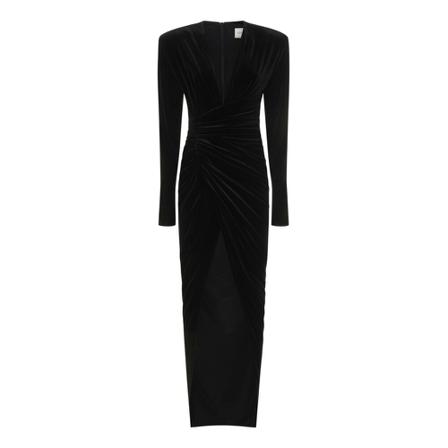 Alexandre Vauthier Maxi Dresses , Zwart , Dames , Maat: M Maxi jurken