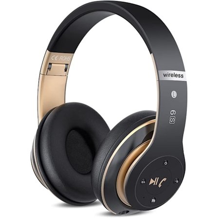 Trådløse hovedtelefoner over øret, [40 timers spilletid]