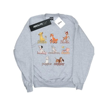 Disney Girls Little Friends Animals Sweatshirt 7-8 år Sport