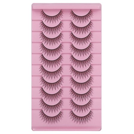 10 par lösögonfransar Manga Fransar HH20-B-8 HH20-B-8