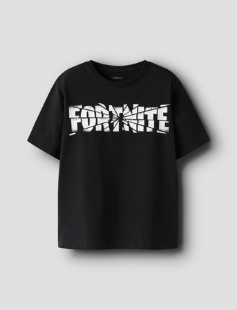 name it Nkmjamba Fortnite Ss Nreg Top Noos Bfu - Black - 116