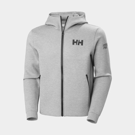 Sudadera Helly Hansen HP Ocean, Grey Melange, hombre, Small