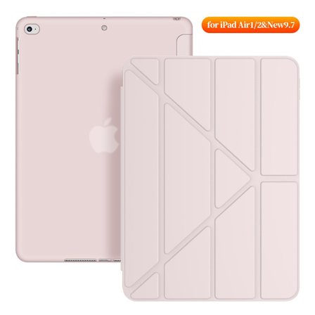 Stilig etui for iPad 10.2 2019/10.2 2020 Lys Rosa Transformers Skin