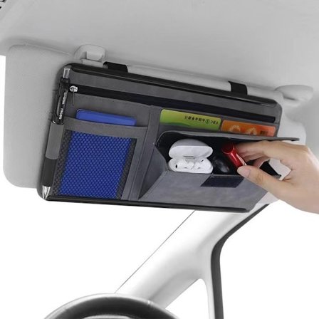 Bil Solskydd Organizer, Bil Lastbil Visir förvaringspåse hållare