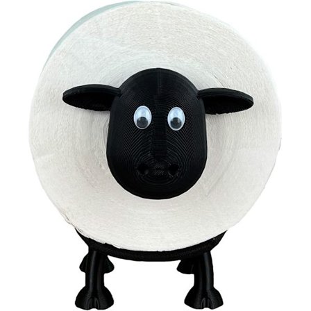 Lammas WC-paperiteline - WC-paperi Deco Black - WC-rulla