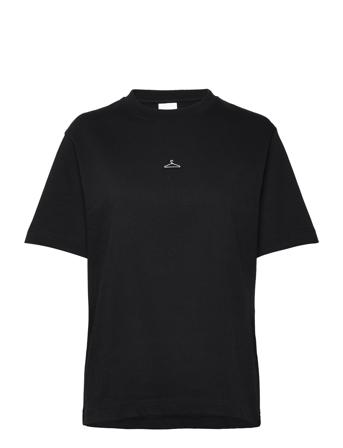 W.hanger Tee T-shirt Top Sort HOLZWEILER