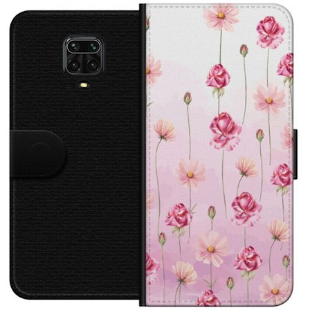 Kompatibel Tegnebogsetui til Xiaomi Redmi Note 9S Rose Petal Whisper