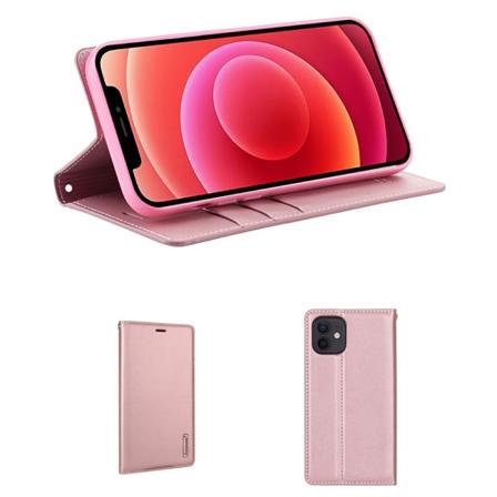 Exklusivt Smidigt (Hanman) Plånboksfodral - iPhone 12 Roséguld