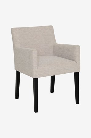 Nordic Furniture Group - Spisebordsstol Joel 1 pakke - Beige - Stole med armlæn - Fra Homeroom