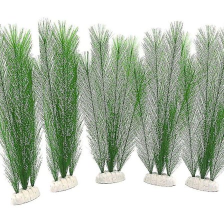 Akvaarion koristeet Akvaario keinotekoiset vihreät vesikasvit