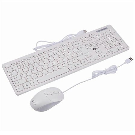 LENOVO LECOO CM102 Kablet USB Tastatur og Mus Combo Sæt til Kontor