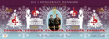 Danmark - julmärker 2024 - julmärker megaark