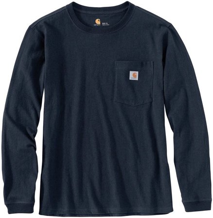 Carhartt Workwear Carhartt W's Workwear Pocket L/S T-Shirt Navy
