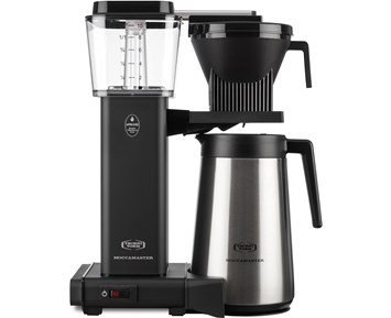Thermo Matt Black - Moccamaster Automatic med termoskanna