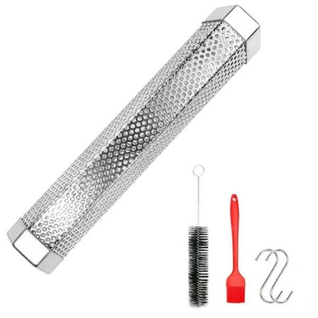 12-tommers Pellet Pipe Kit 5 timers røggenerator til varm kold rygning Grill lavet af kraftig D