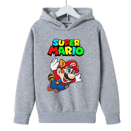 Mario hoodie tecknad hooded hoodie F6